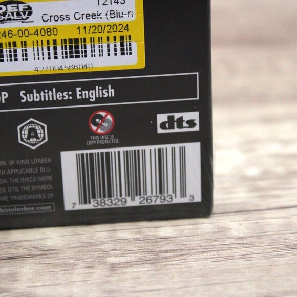 Cross Creek Blu-ray Movie Mary Steenburgen Rip Torn Peter Coyote New Sealed - Picture 3 of 3